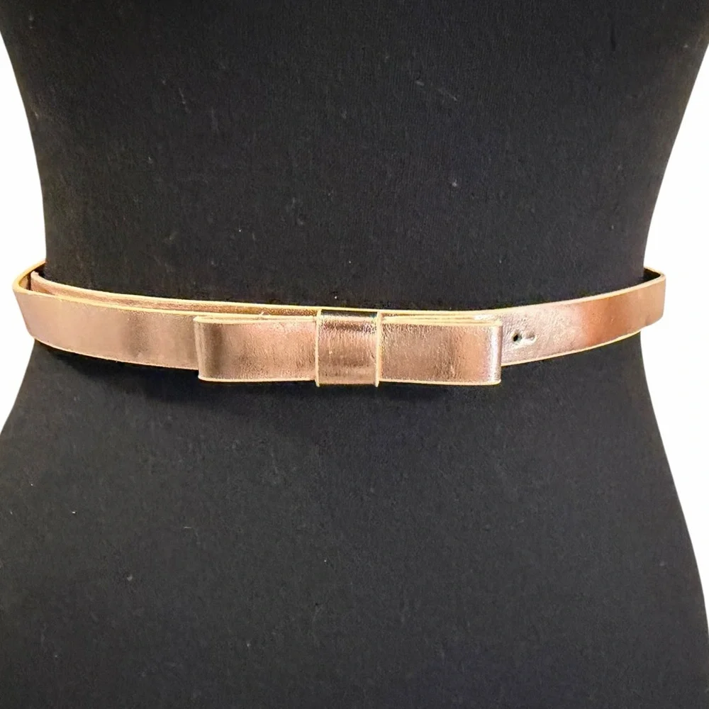 Children’s Rose Gold Bow Belt